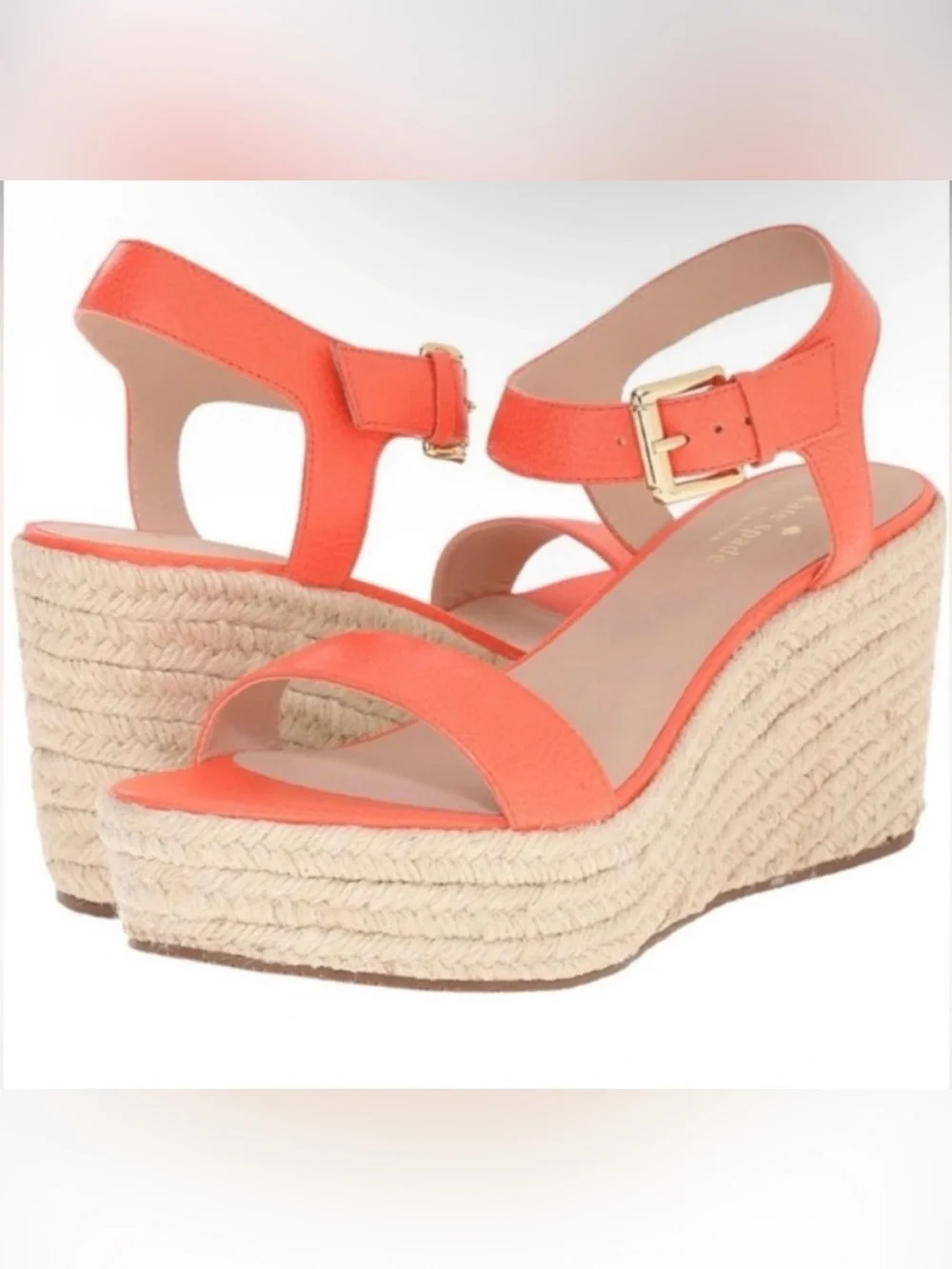 Kate Spade Tarin' Platform Espadrille Wedge Sandal * Size 10